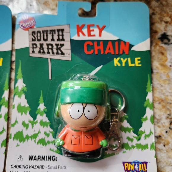 New Vintage South Park Key Chain Set - Of 6 Multicolor - Picture 11 of 15